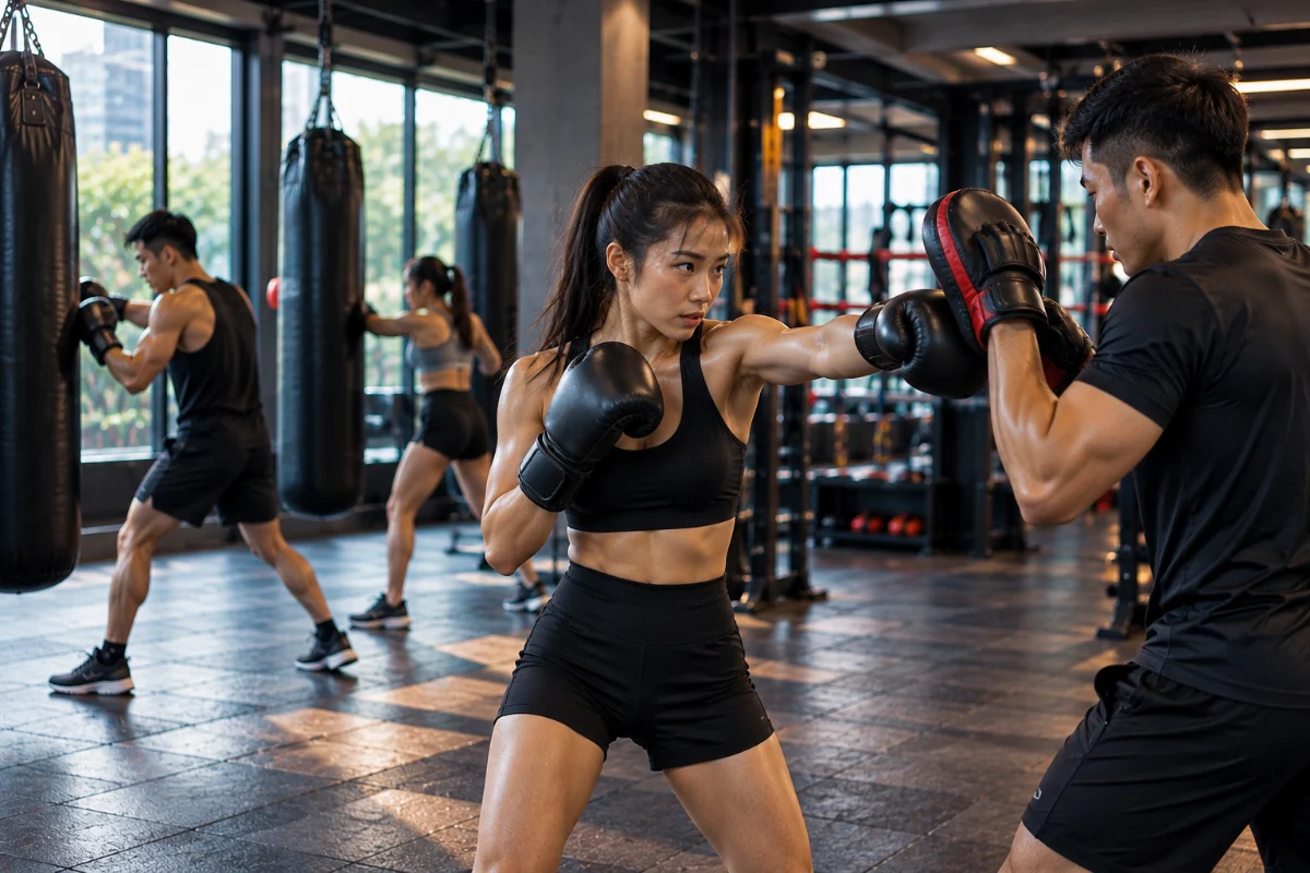 Boxing, kickfit